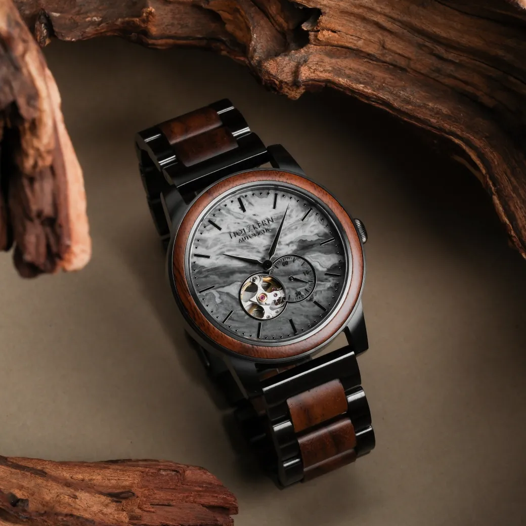 Holzkern Chicago|Heren Horloges