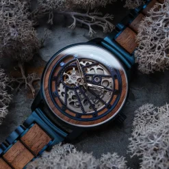 Holzkern Cobalt|Heren Horloges
