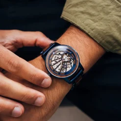 Holzkern Cobalt|Heren Horloges