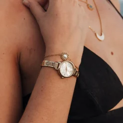 Holzkern Composition Armband|DAMES Armbanden|Sieraden