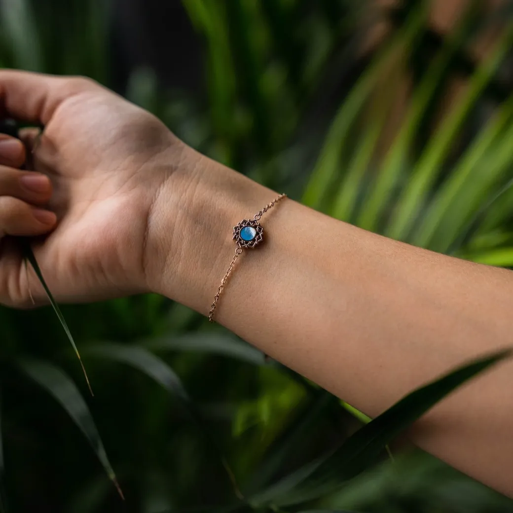 Holzkern Composition Armband|DAMES Armbanden|Sieraden