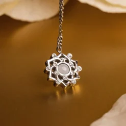 Holzkern Composition Gem Oorbellen|DAMES Oorbellen|Sieraden