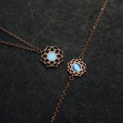 Holzkern Composition Ketting|DAMES Kettingen|Sieraden
