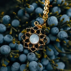 Holzkern Composition Ketting|DAMES Kettingen|Sieraden