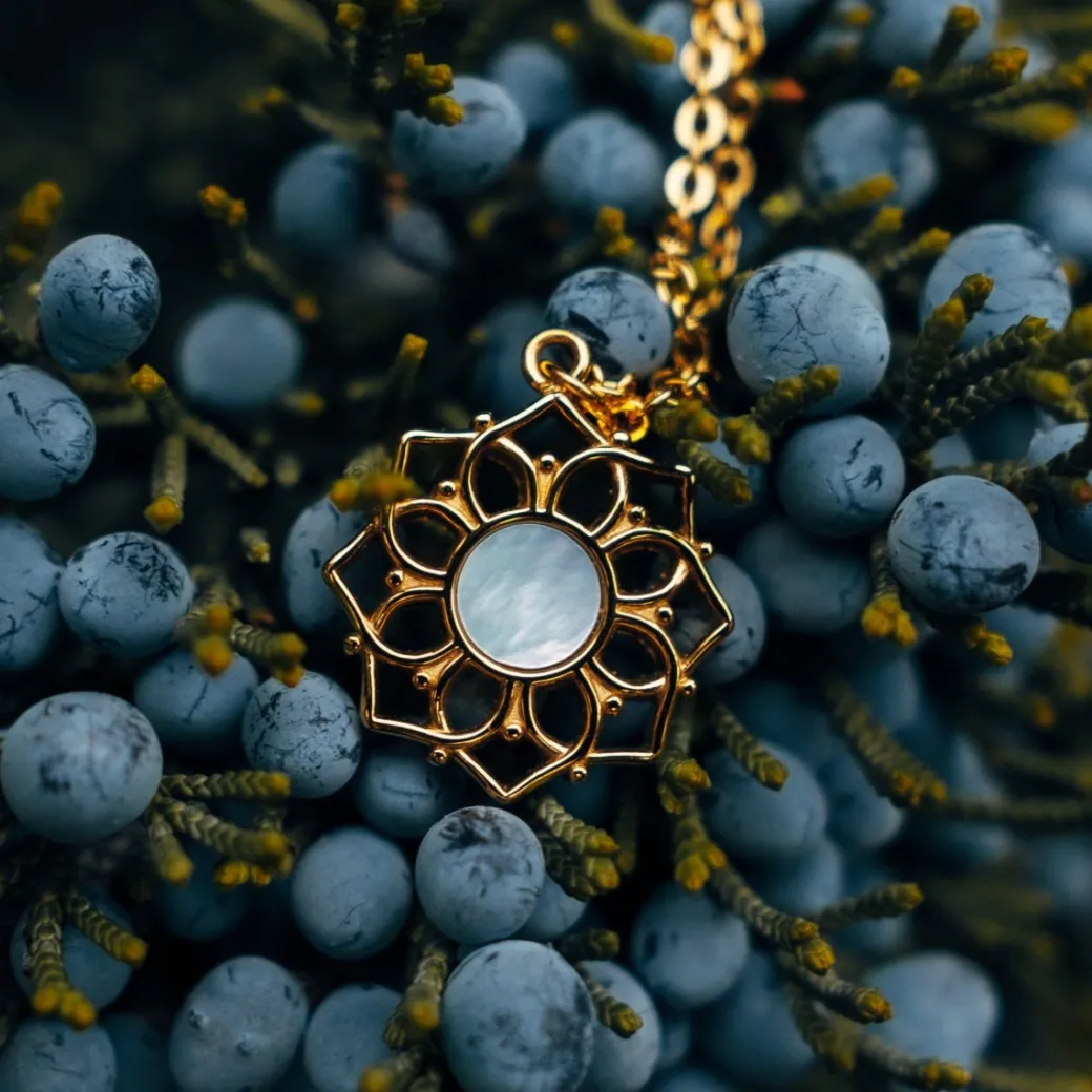 Holzkern Composition Ketting|DAMES Kettingen|Sieraden
