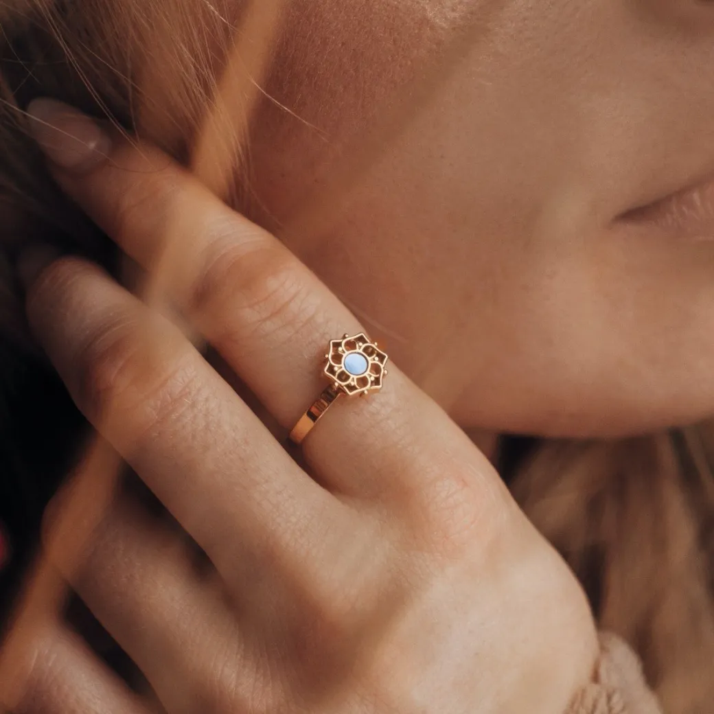 Holzkern Composition Ring|DAMES Ringen|Sieraden