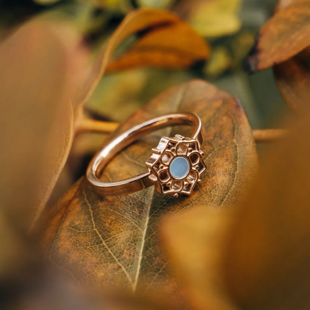 Holzkern Composition Ring|DAMES Ringen|Sieraden