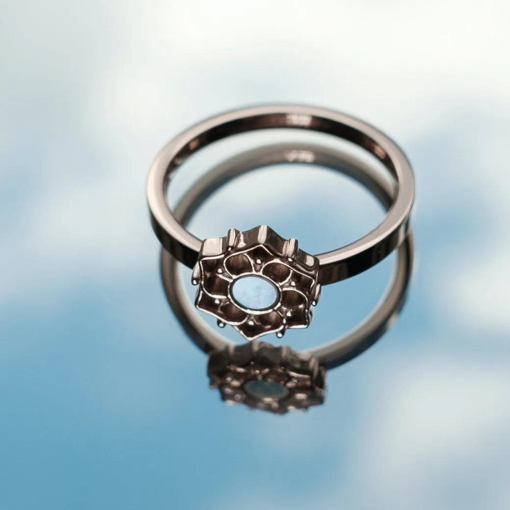 Holzkern Composition Ring|DAMES Ringen|Sieraden
