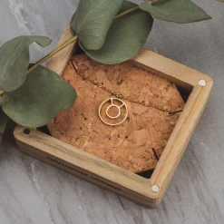 Holzkern Concentric Ketting|DAMES Sieraden|Kettingen