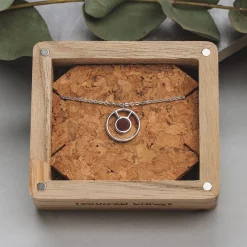 Holzkern Concentric Ketting|DAMES Kettingen|Sieraden