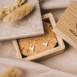 Holzkern Conceptual Oorbellen|DAMES Oorbellen|Sieraden