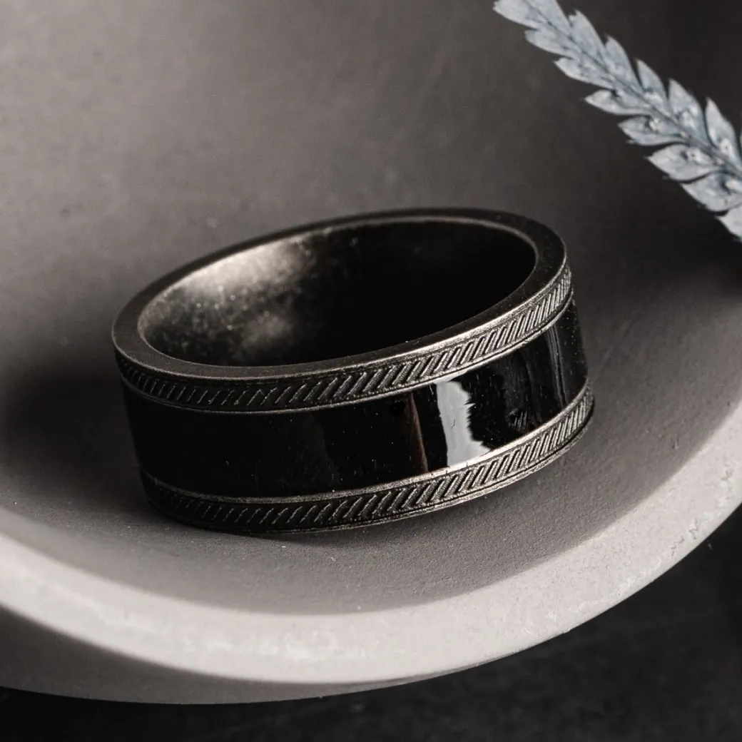 Holzkern Countless Ring|Heren Ringen|Sieraden