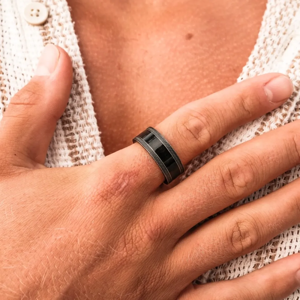 Holzkern Countless Ring|Heren Ringen|Sieraden