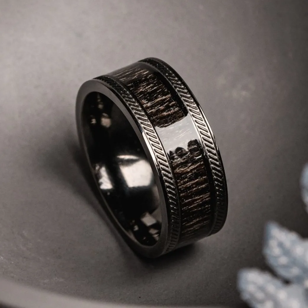 Holzkern Countless Ring|Heren Ringen|Sieraden