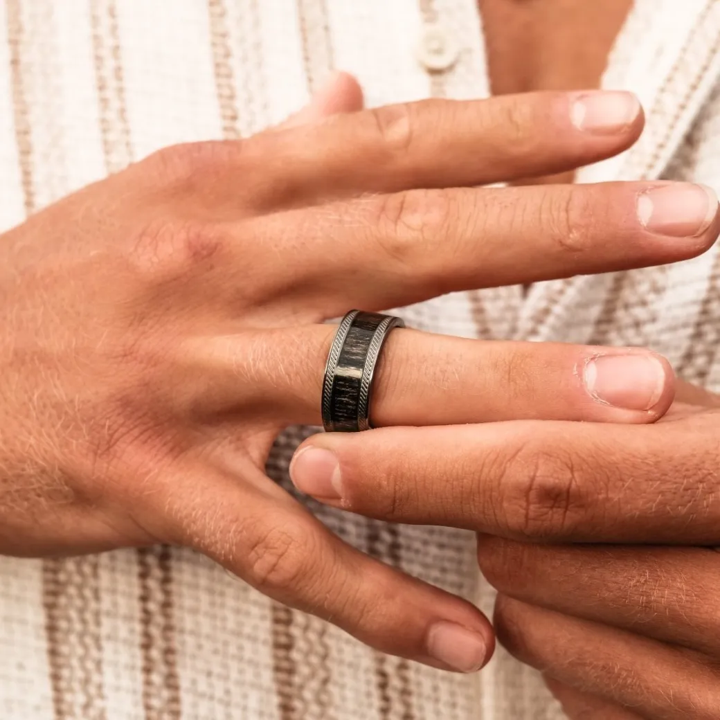 Holzkern Countless Ring|Heren Ringen|Sieraden
