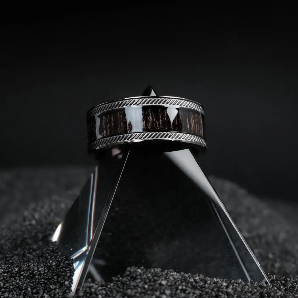 Holzkern Countless Ring|Heren Ringen|Sieraden