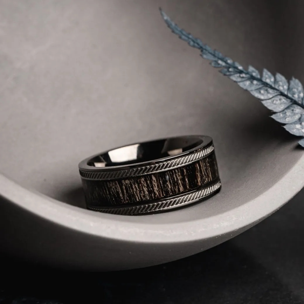 Holzkern Countless Ring|Heren Ringen|Sieraden