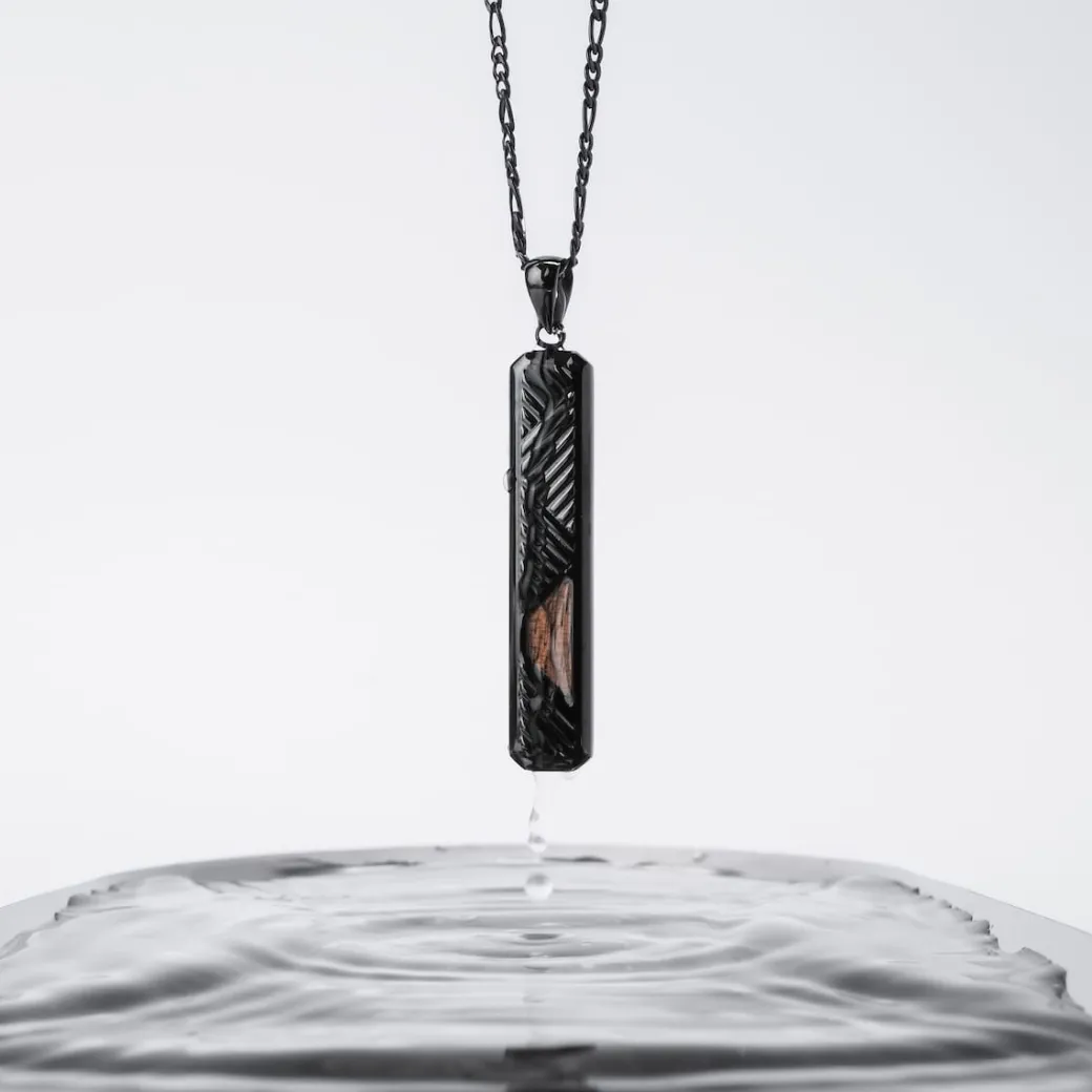 Holzkern Derivate Ketting|Heren Kettingen|Sieraden