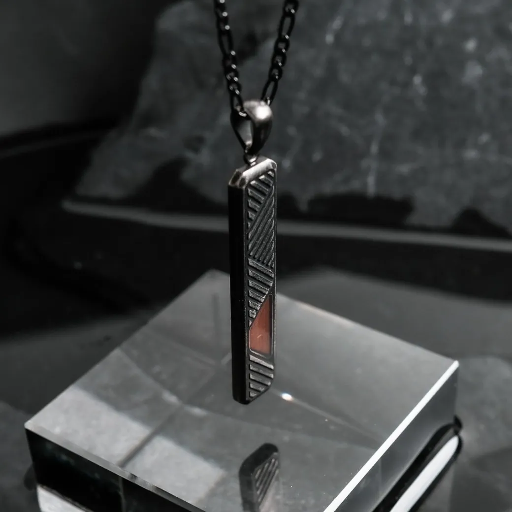 Holzkern Derivate Ketting|Heren Kettingen|Sieraden