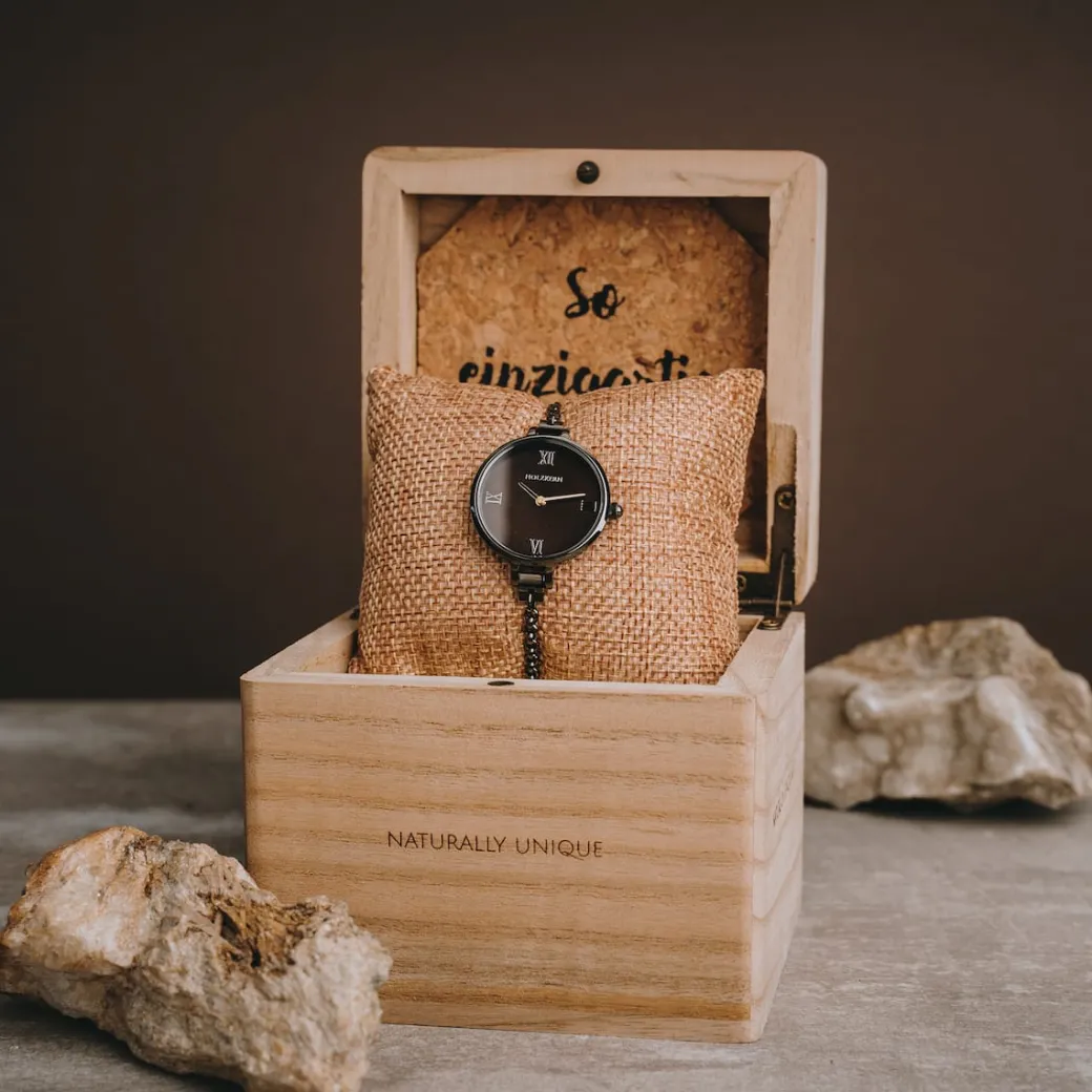 Holzkern Élisa|DAMES Horloges