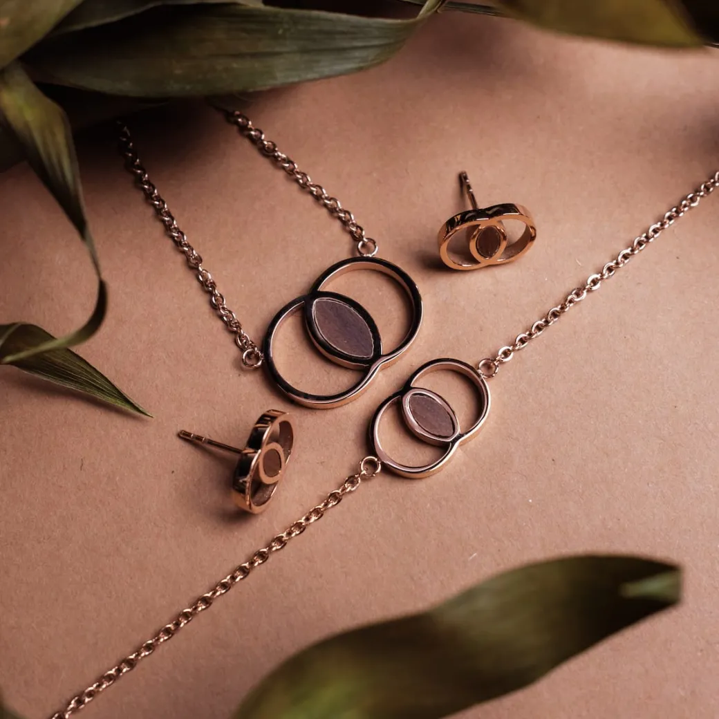 Holzkern Effigy Ketting|DAMES Kettingen|Sieraden