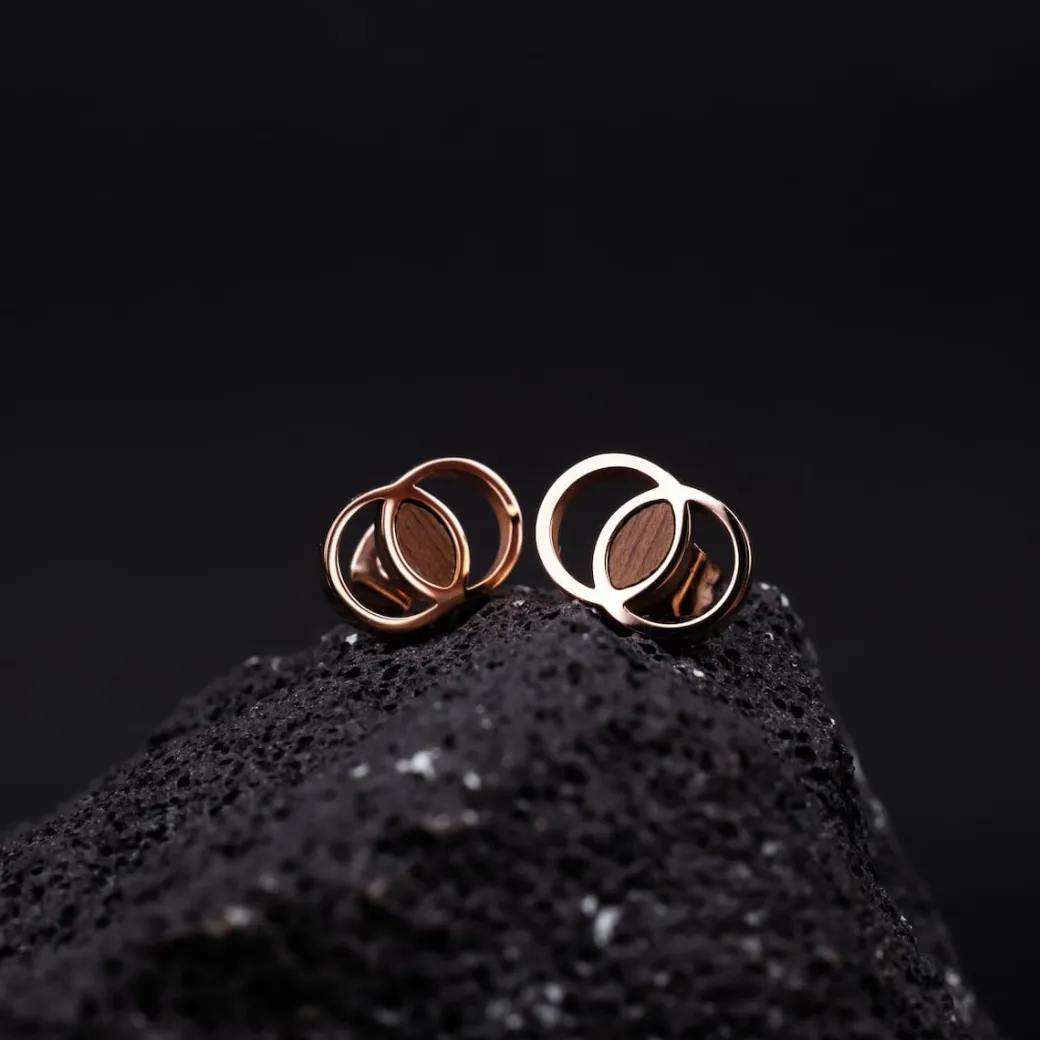 Holzkern Effigy Oorbellen|DAMES Oorbellen|Sieraden