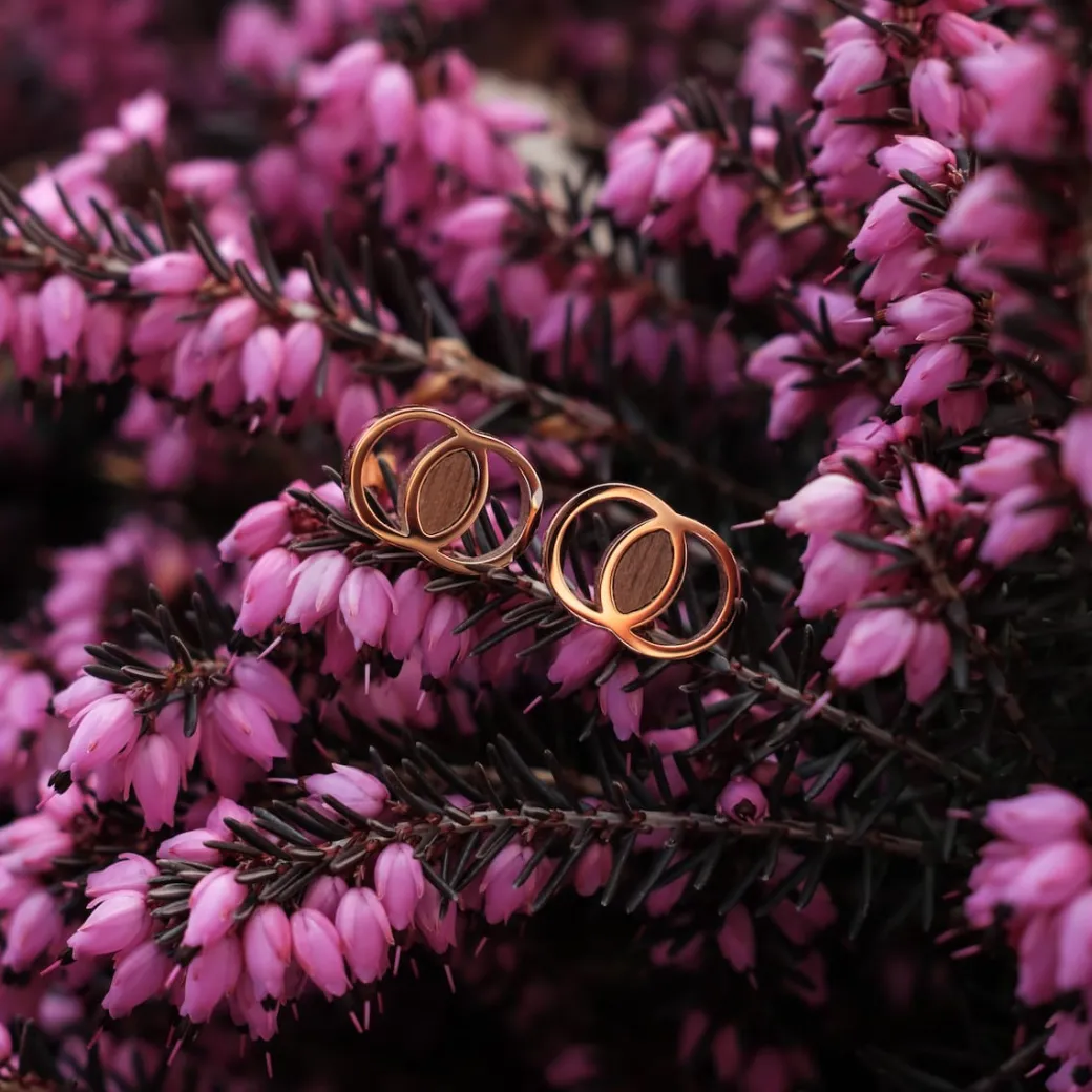 Holzkern Effigy Oorbellen|DAMES Oorbellen|Sieraden