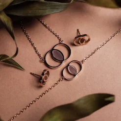 Holzkern Effigy Oorbellen|DAMES Oorbellen|Sieraden