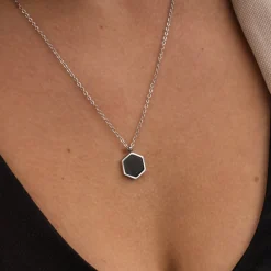Holzkern Facade Ketting|DAMES Kettingen|Sieraden