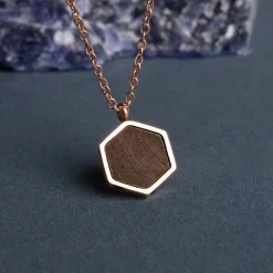 Holzkern Facade Ketting|DAMES Kettingen|Sieraden