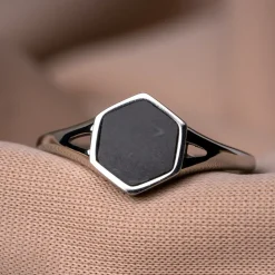 Holzkern Facade Ring|DAMES Ringen|Sieraden