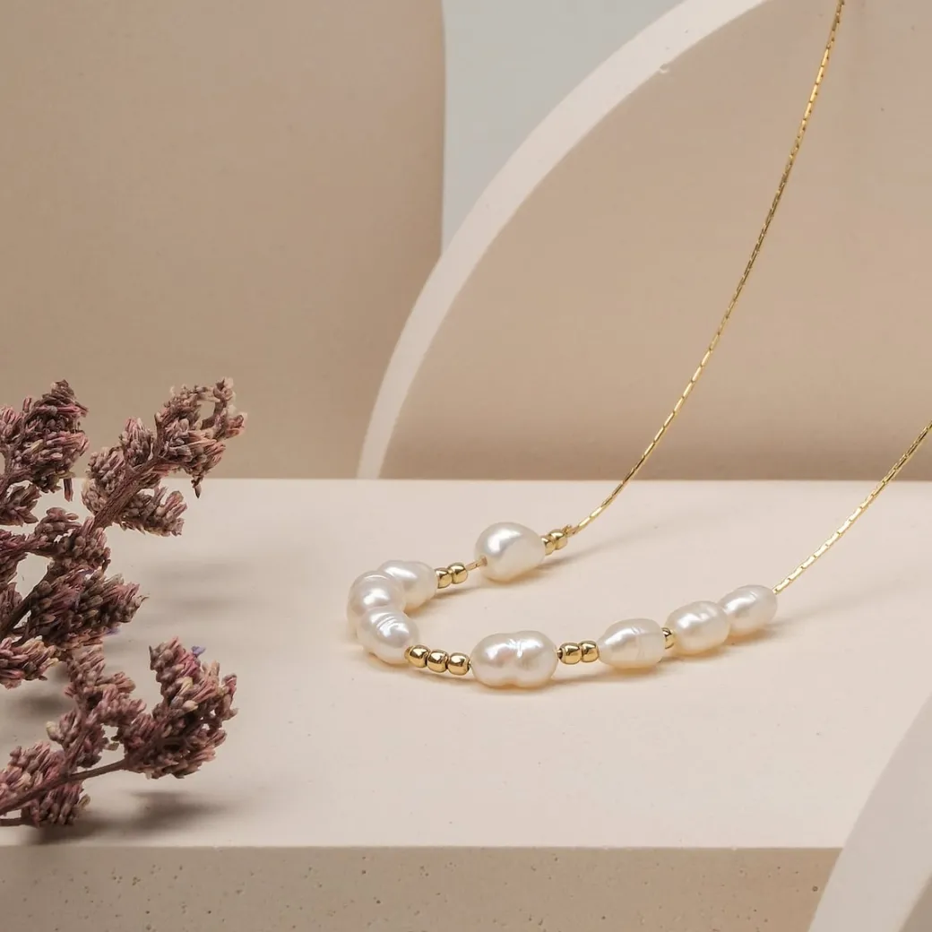Holzkern Familytie Ketting|DAMES Kettingen|Sieraden