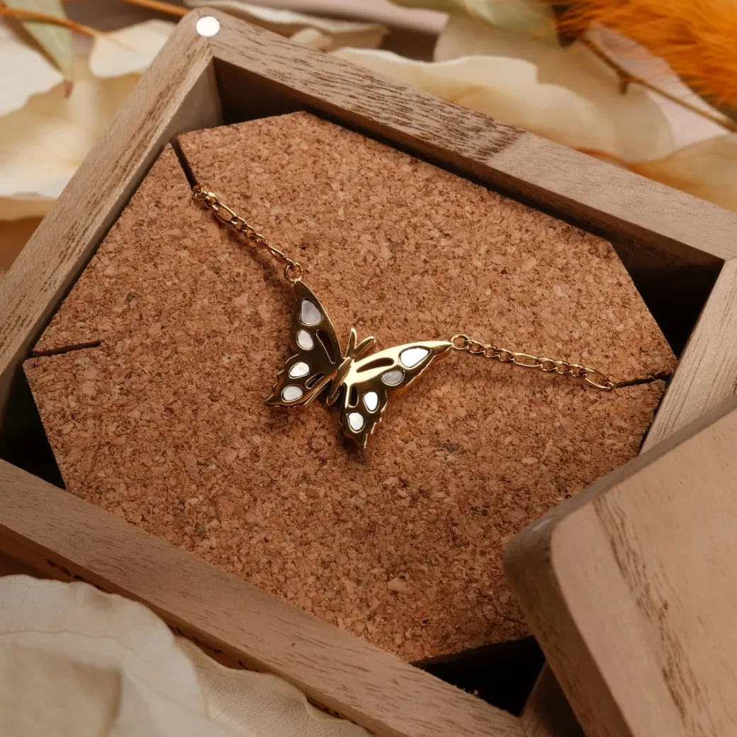 Holzkern Fritillary Ketting|DAMES Kettingen|Sieraden