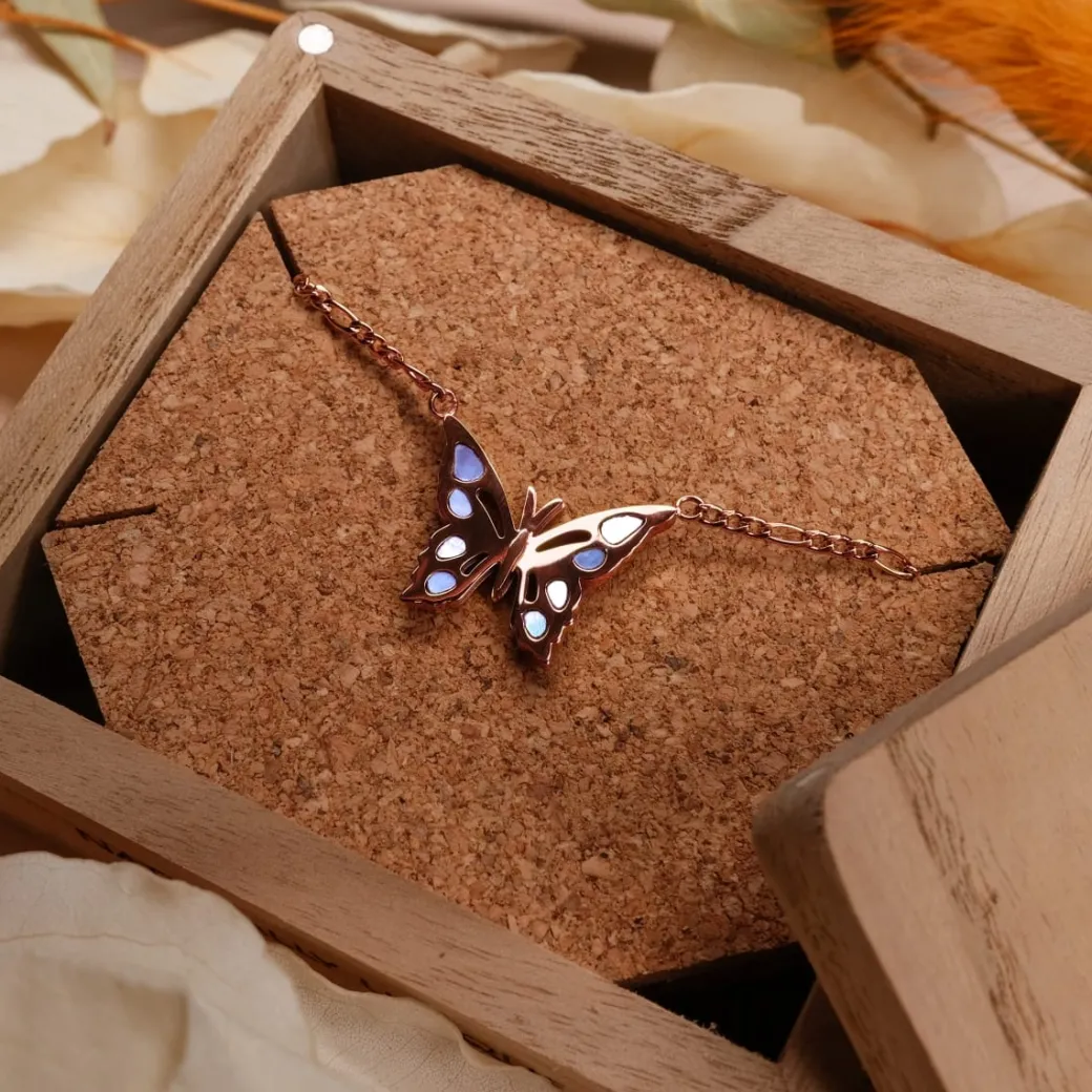 Holzkern Fritillary Ketting|DAMES Kettingen|Sieraden