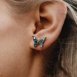 Holzkern Fritillary Oorbellen|DAMES Oorbellen|Sieraden