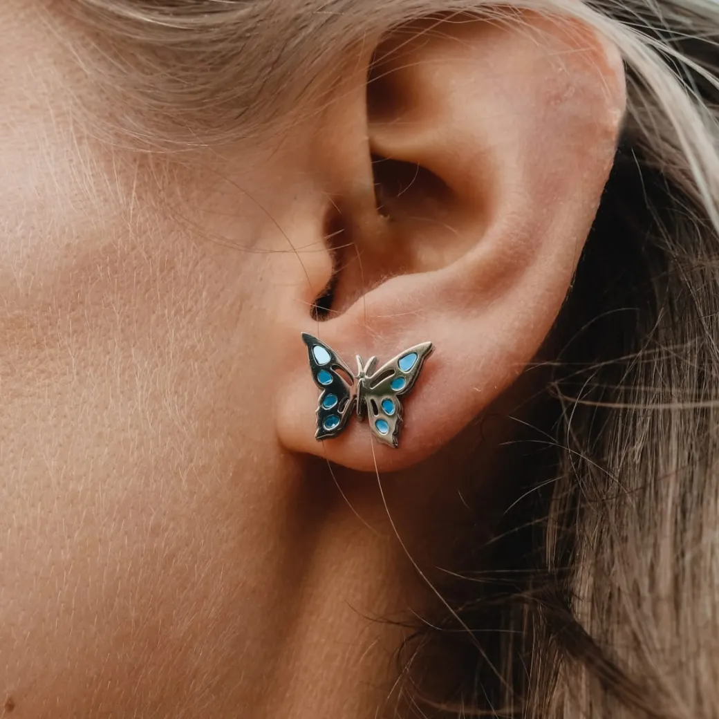 Holzkern Fritillary Oorbellen|DAMES Oorbellen|Sieraden