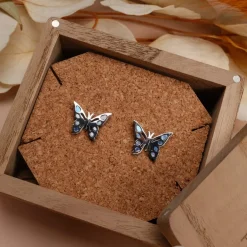 Holzkern Fritillary Oorbellen|DAMES Oorbellen|Sieraden