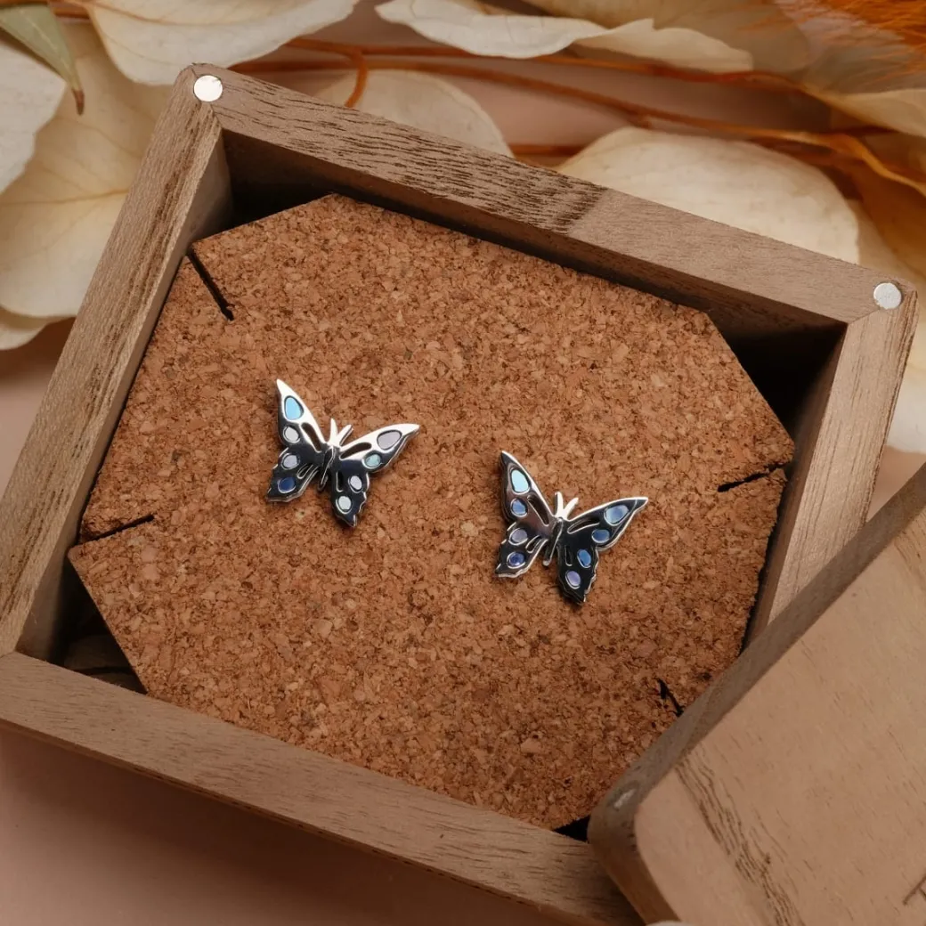 Holzkern Fritillary Oorbellen|DAMES Oorbellen|Sieraden
