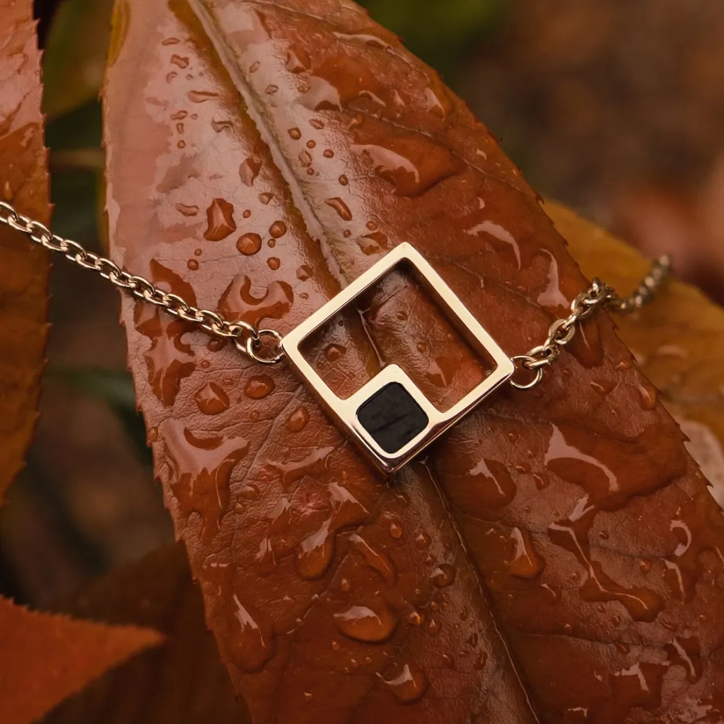 Holzkern Geometric Armband|DAMES Armbanden|Sieraden