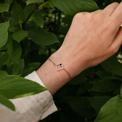 Holzkern Geometric Armband|DAMES Armbanden|Sieraden