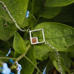 Holzkern Geometric Armband|DAMES Armbanden|Sieraden