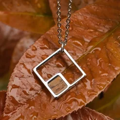 Holzkern Geometric Ketting|DAMES Kettingen|Sieraden