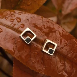 Holzkern Geometric Oorbellen|DAMES Oorbellen|Sieraden