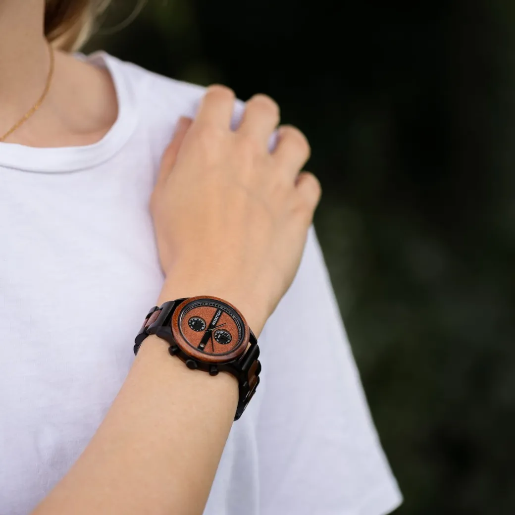 Holzkern GoldenGate|DAMES Horloges