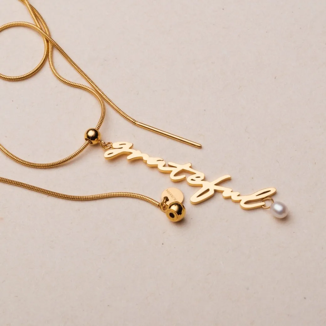 Holzkern Grateful-Charm|DAMES Charms|Sieraden