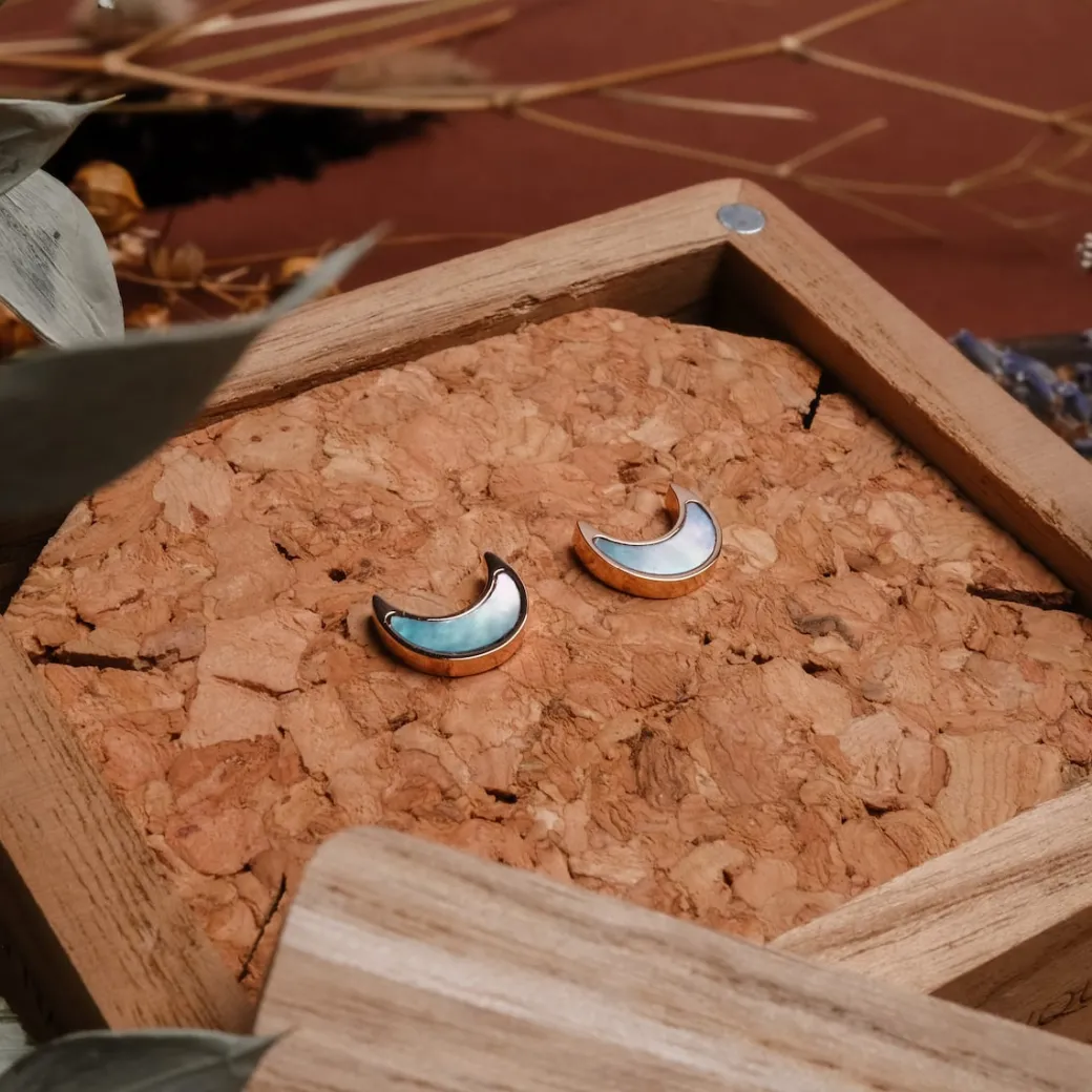Holzkern Hue Oorbellen|DAMES Oorbellen|Sieraden