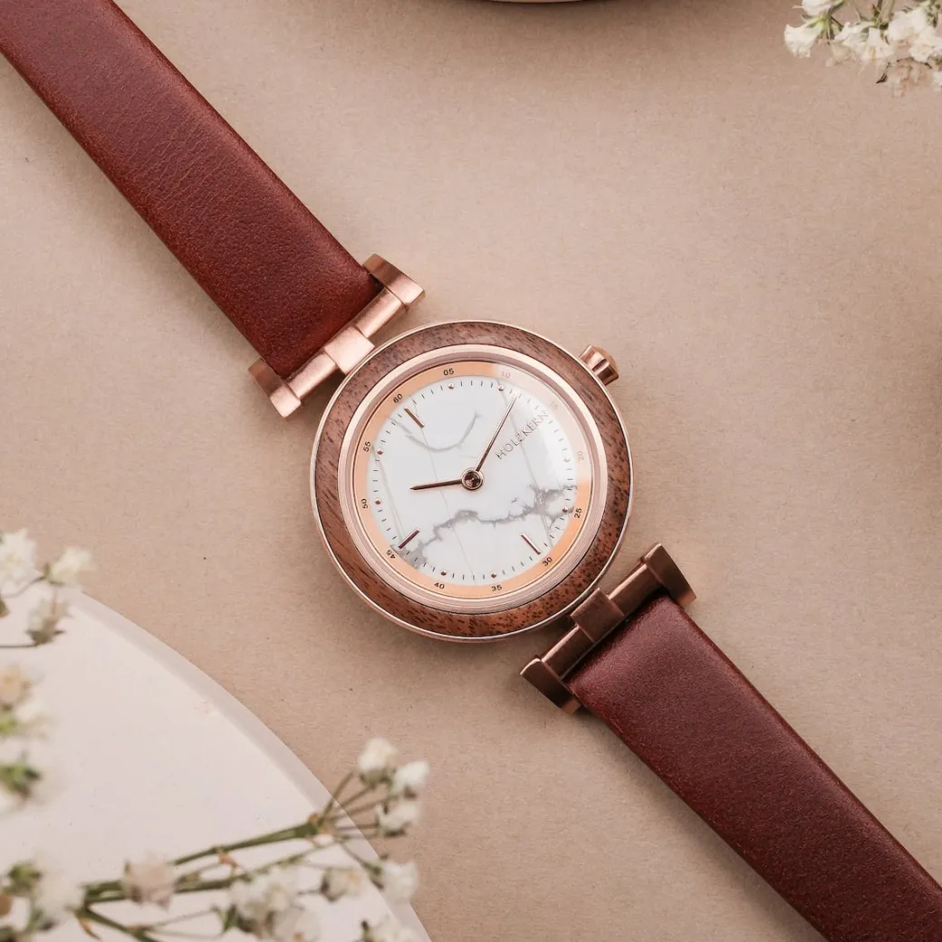 Holzkern Ida|DAMES Horloges