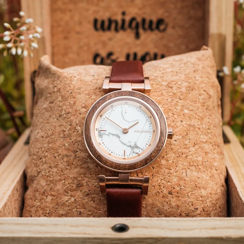 Holzkern Ida|DAMES Horloges