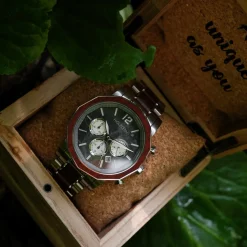 Holzkern Ilias|Heren Horloges