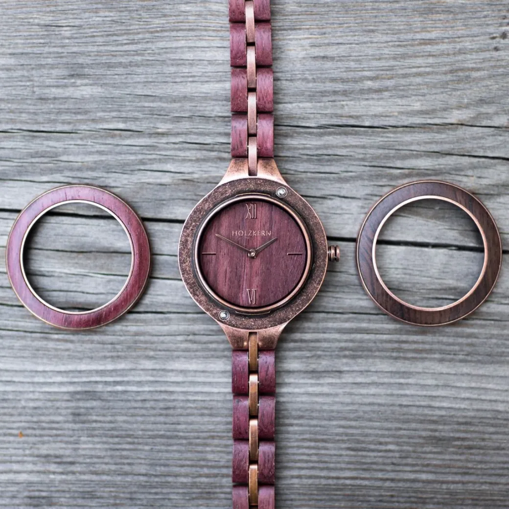 Holzkern Illusion|DAMES Horloges